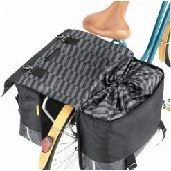 Paire De Sacoches Recyclées Urban Proof 55L Noir/Gris -Vélos Soldes Magasin paire de sacoches recyclees urban proof 55l noir gris 3