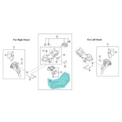 Repose Main Shimano Dura-Ace ST-9000 - Y63X98080