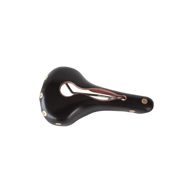 Selle En Cuir Gilles Berthoud Aravis Ouverte - Noir 3 Selle En Cuir Gilles Berthoud Aravis Ouverte - Noir